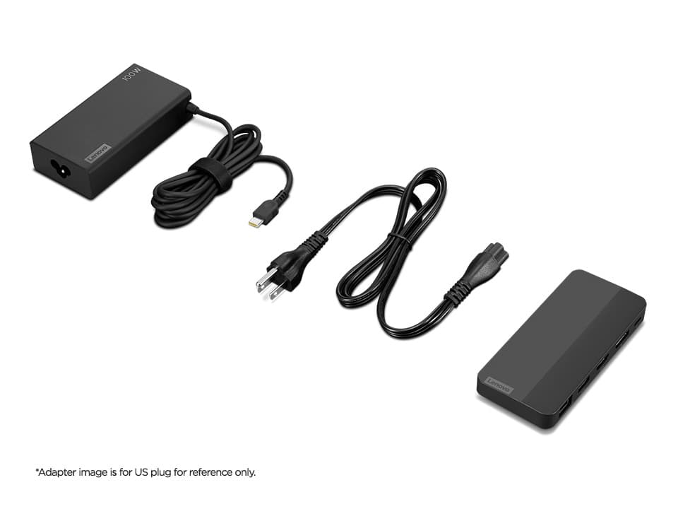 Lenovo USB-C Dual Display Travel Dock (w adapter)