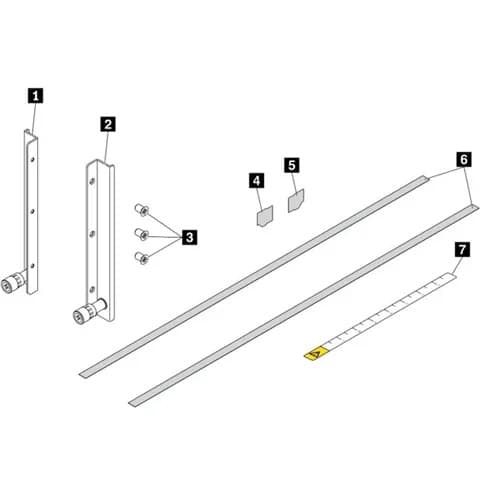 ThinkSystem ST650 V2 V3 Tower to Rack kit