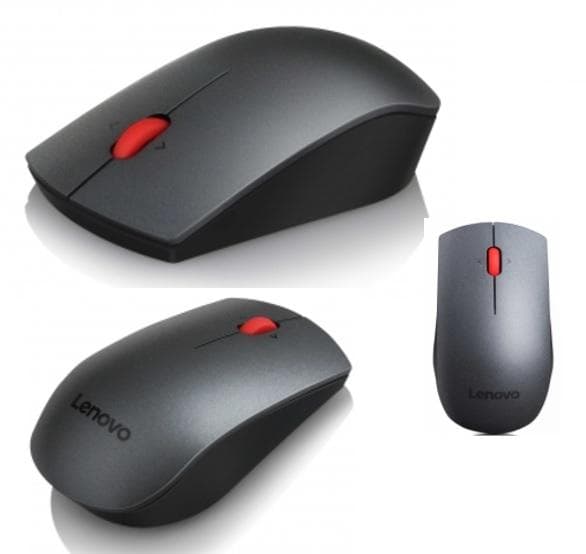 Lenovo Professional Kancelářská Laserová 1 600 DPI Bezdrátová USB Černá