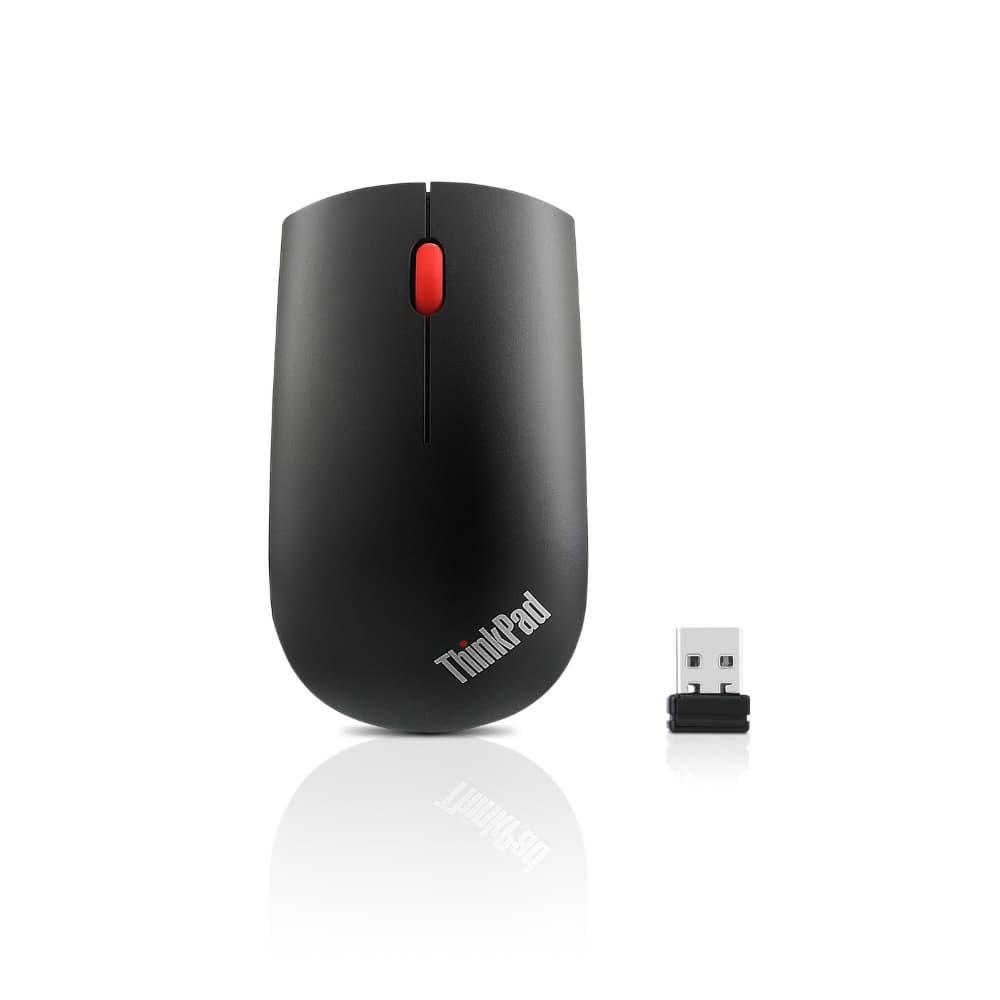 Lenovo THINKPAD ESSENTIAL Cestovní Optická 1 200 DPI Bezdrátová USB Černá