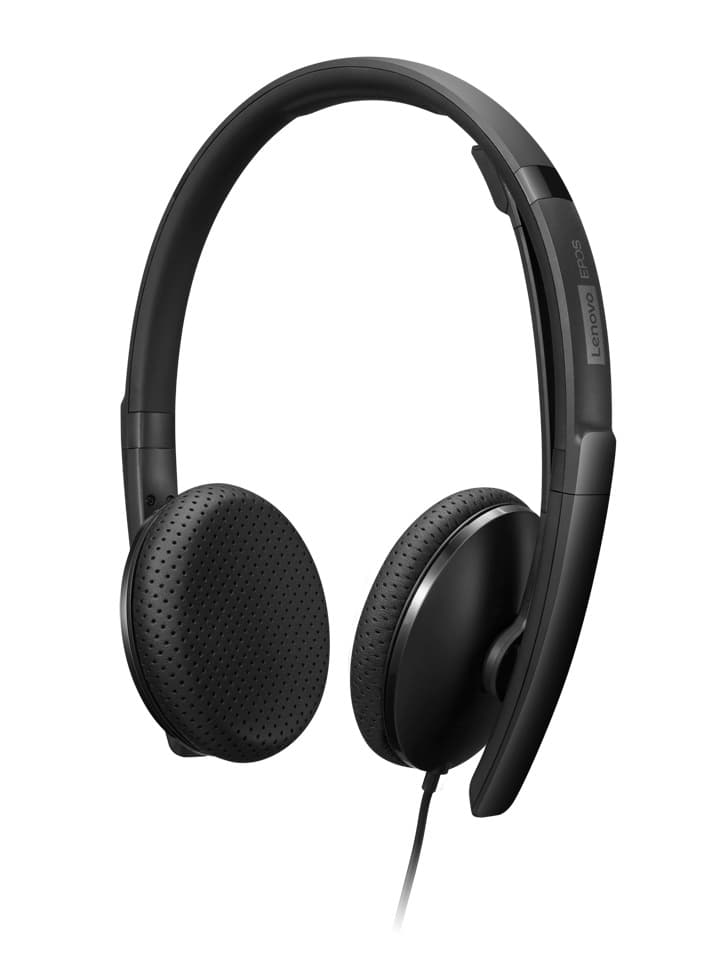 Lenovo Wired VoIP Headset (Teams) USB-A C MS Černá