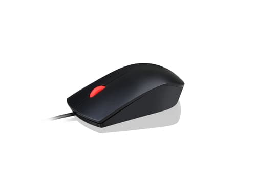 Lenovo Essential Kancelářská Optická 1 600 DPI Drátová USB Černá