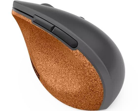 Lenovo Go Ergonomická Optická Pro praváky 2 400 DPI Bezdrátová USB Šedá