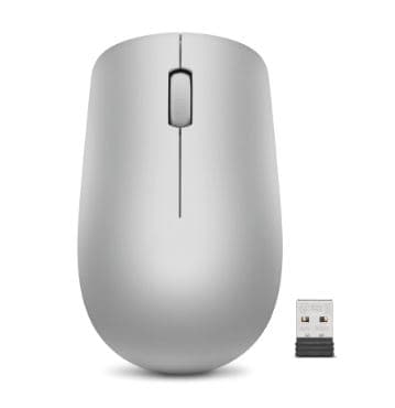 Lenovo 530 Kancelářská Optická 1 200 DPI Bezdrátová USB Šedá
