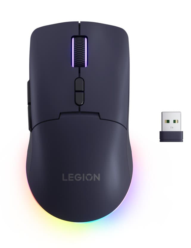Lenovo Legion M220 Herní Optická Pro praváky 5 000 DPI USB+BT Fialová