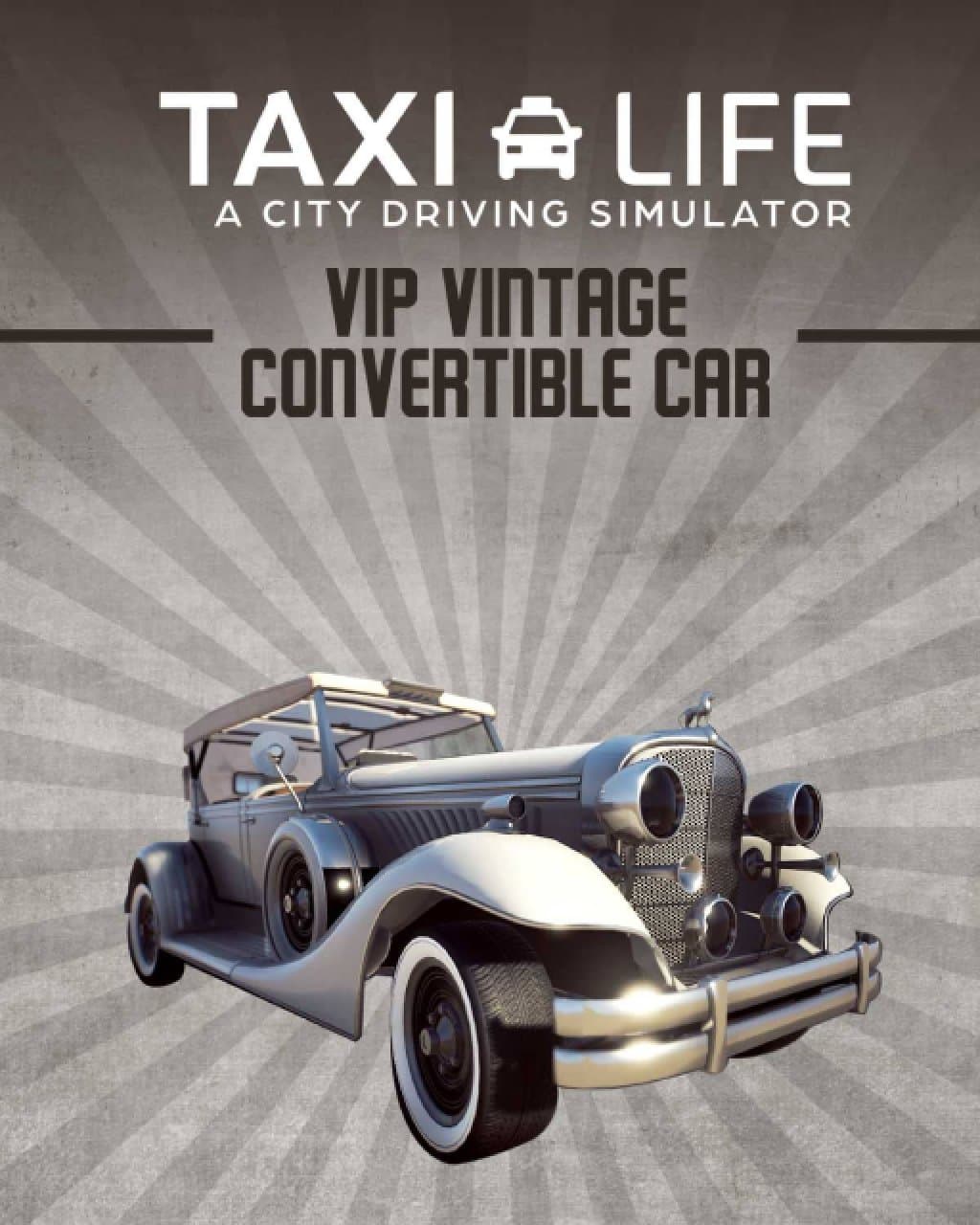 ESD Taxi Life VIP Vintage Convertible Car