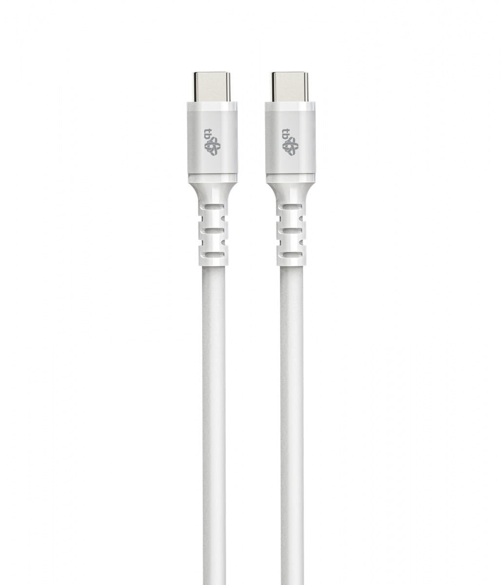 TB USB-C kabel bílý 60W 1m
