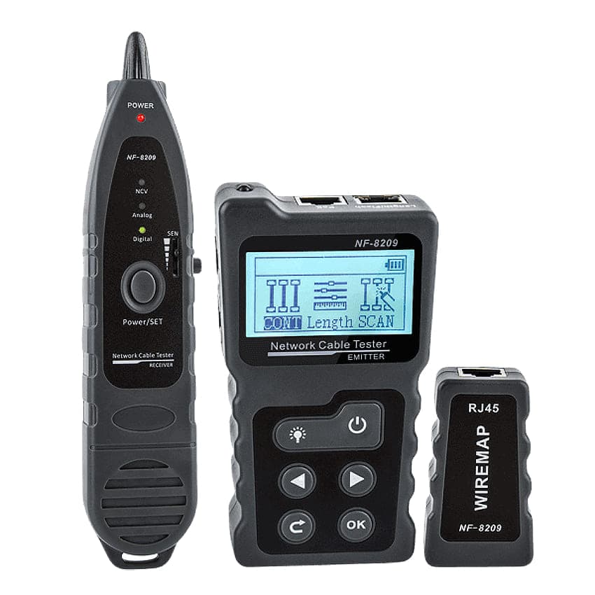 W-Star Tester kabelů UTP WSNF8209, RJ45, Poe, hledací sonda