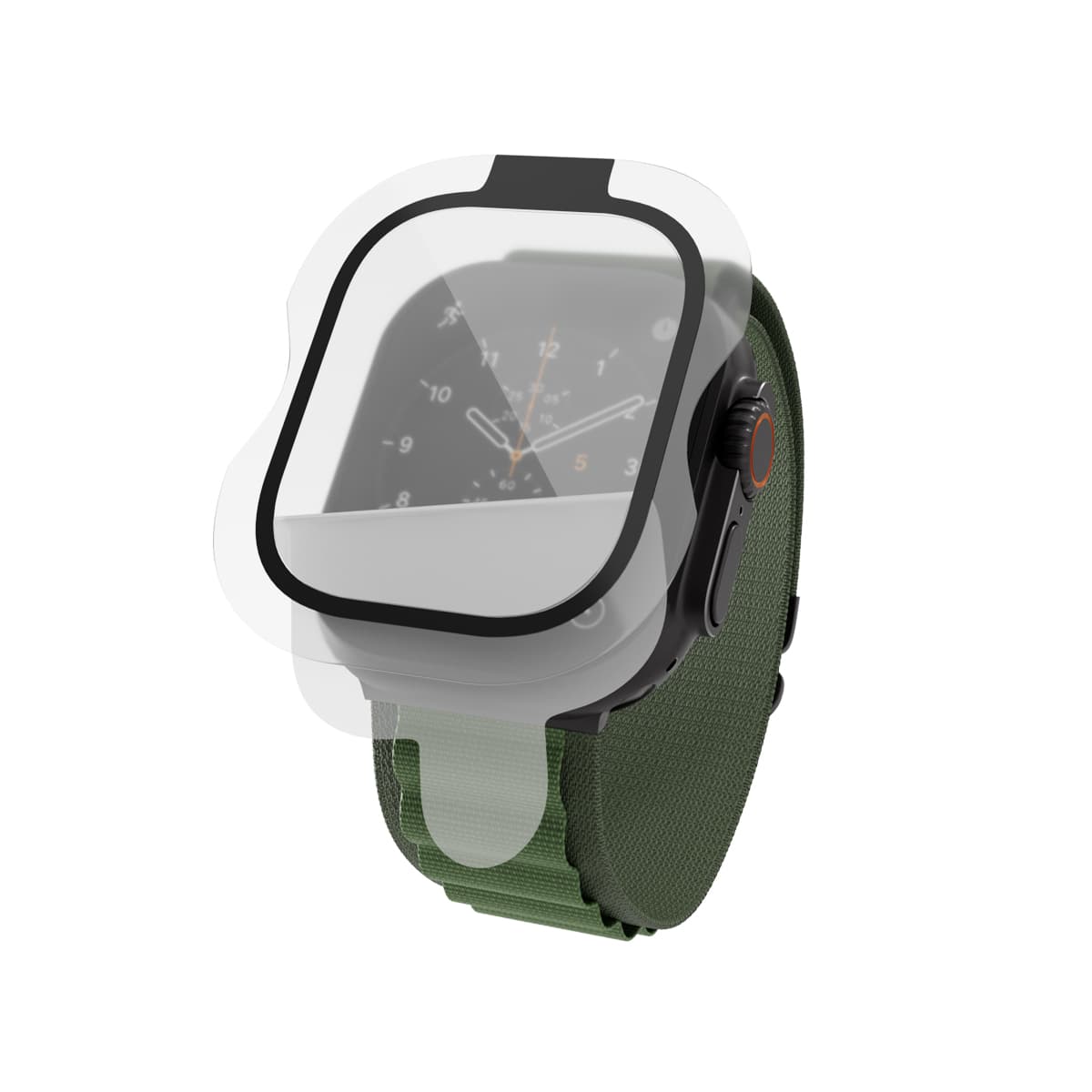 Epico Flexiglass s aplikátorem Apple Watch Ultra