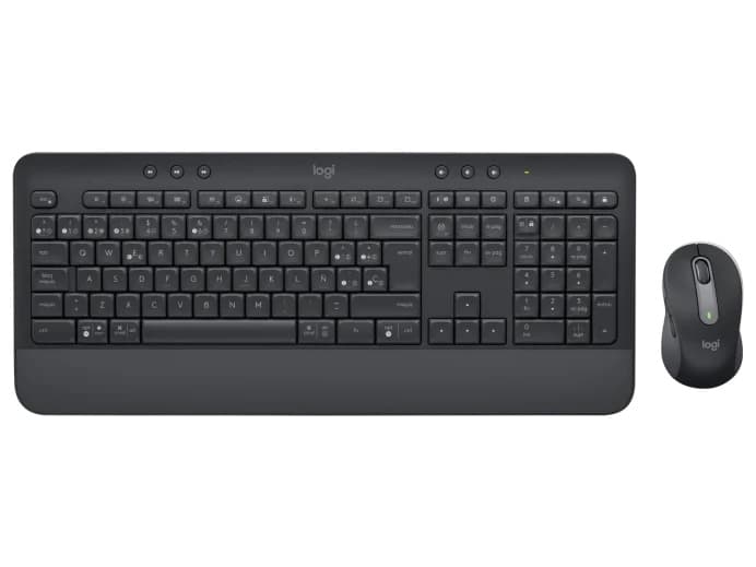 PROMO bezdrát. set Logitech MK650, graphite CZ