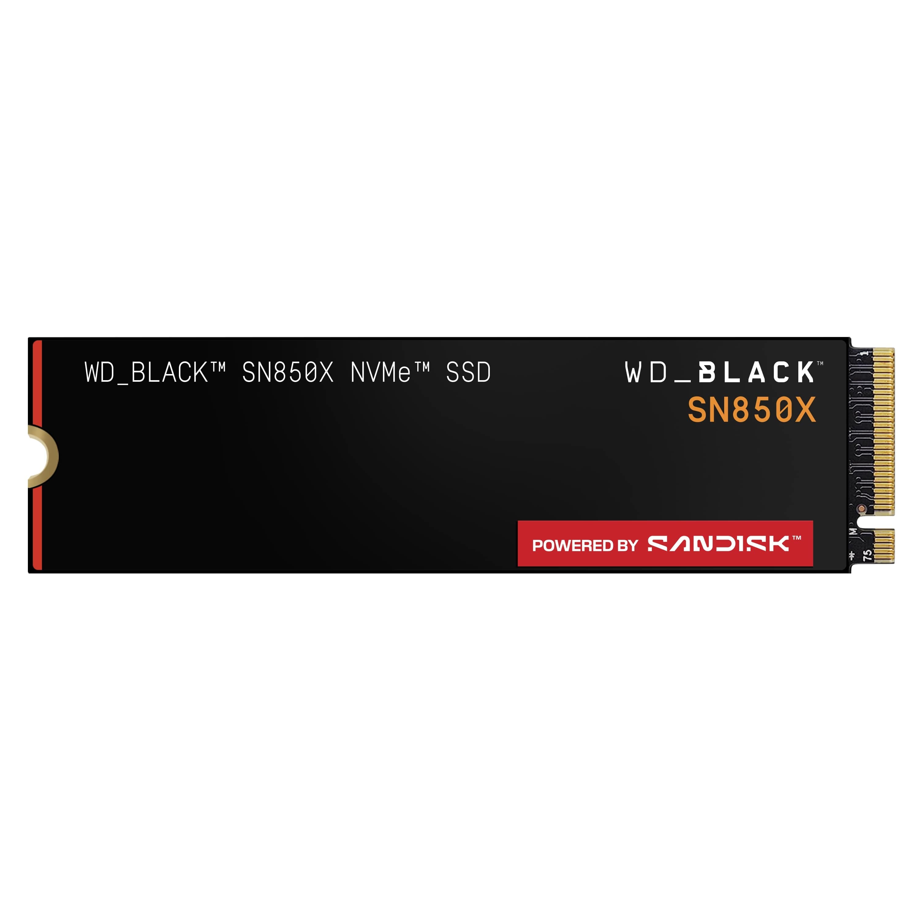 WD Black SN850X POWERED BY SANDISK 4TB SSD M.2 NVMe 5R