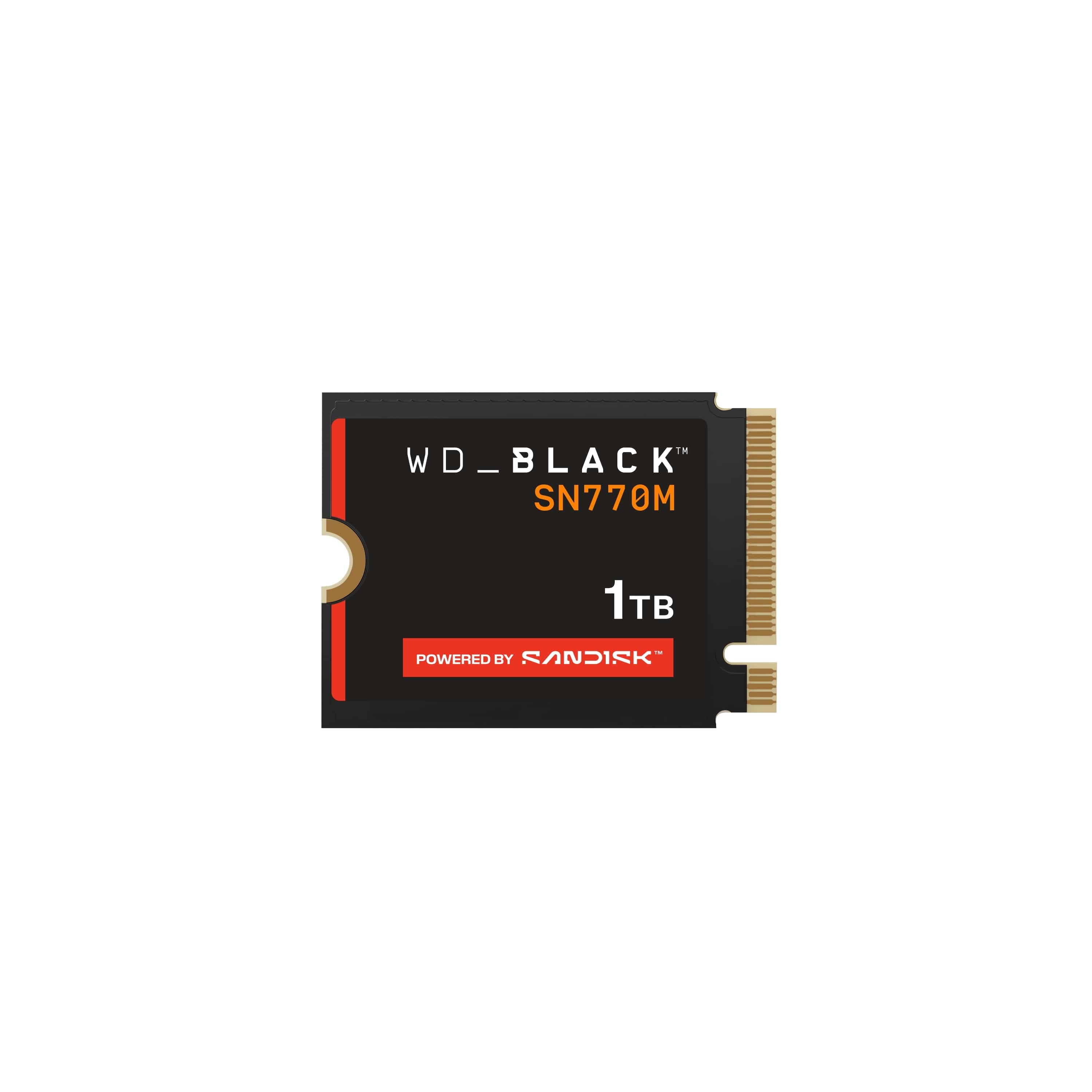 WD Black SN770M POWERED BY SANDISK 1TB SSD M.2 NVMe 5R
