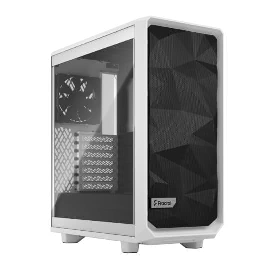 Fractal Design Meshify 2 Compact White TG Clear Tint Midi Tower Transpar. Bílá