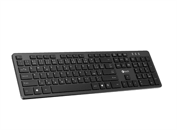 Klávesnice C-TECH KB-115, bezdrátová 2.4Ghz,