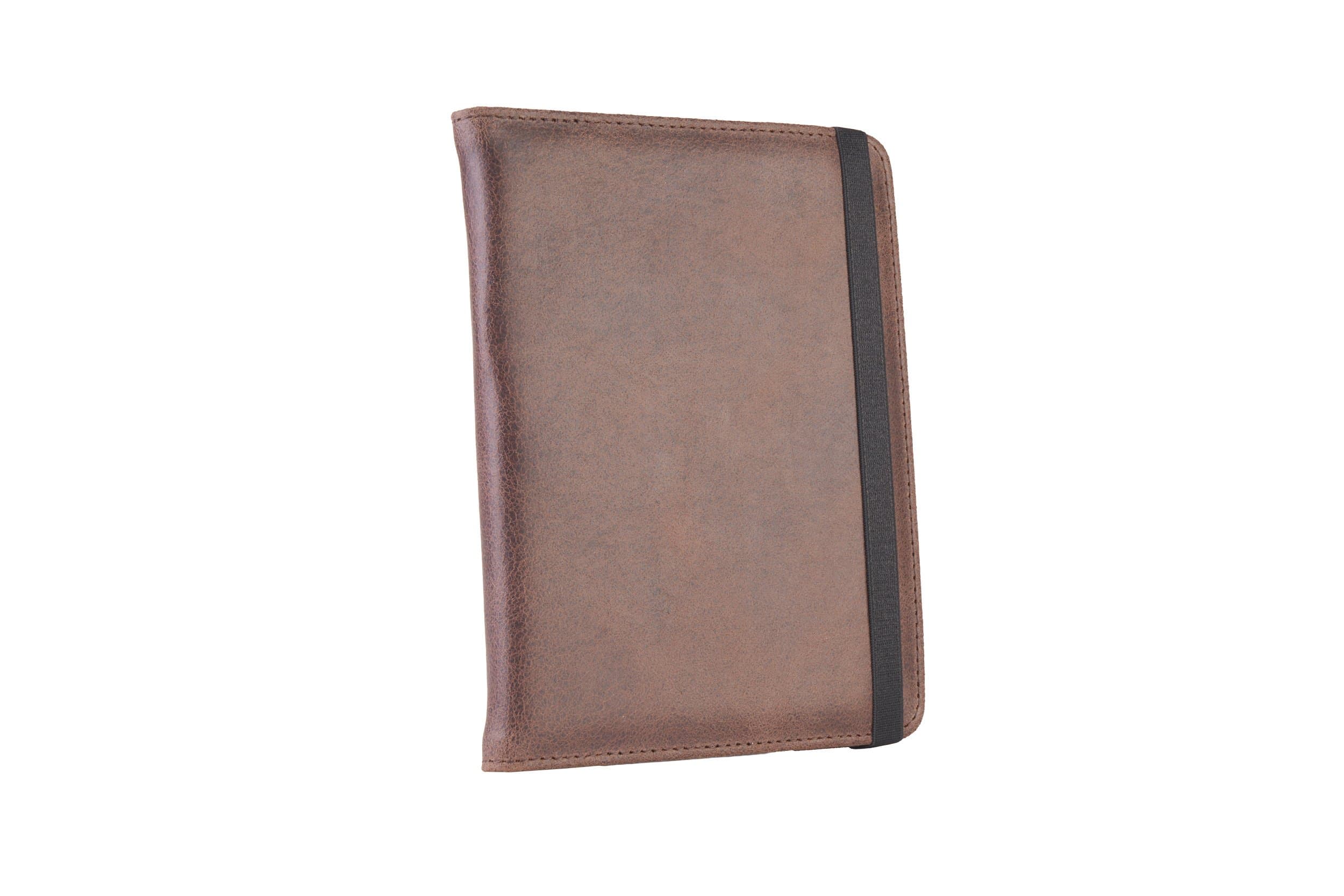 C-TECH PROTECT pouzdro z pravé kůže pro 8" zařízení, RLC-01, hnědé (Pocketbook Inkpad 3 4, Onyx Boox