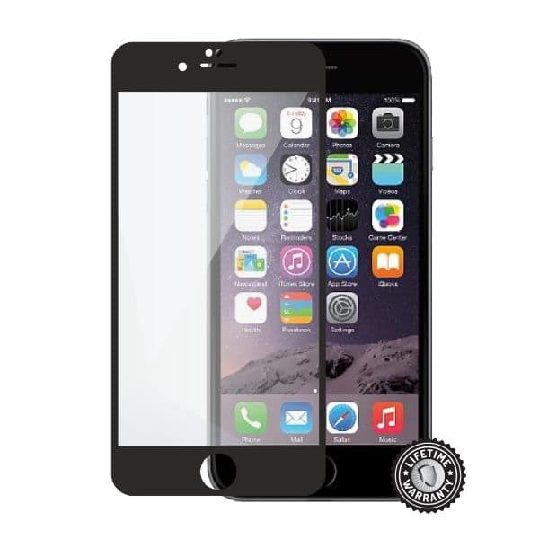 Screenshield APPLE iPhone 6 Plus 6S Plus Tempered Glass protection (full COVER black)