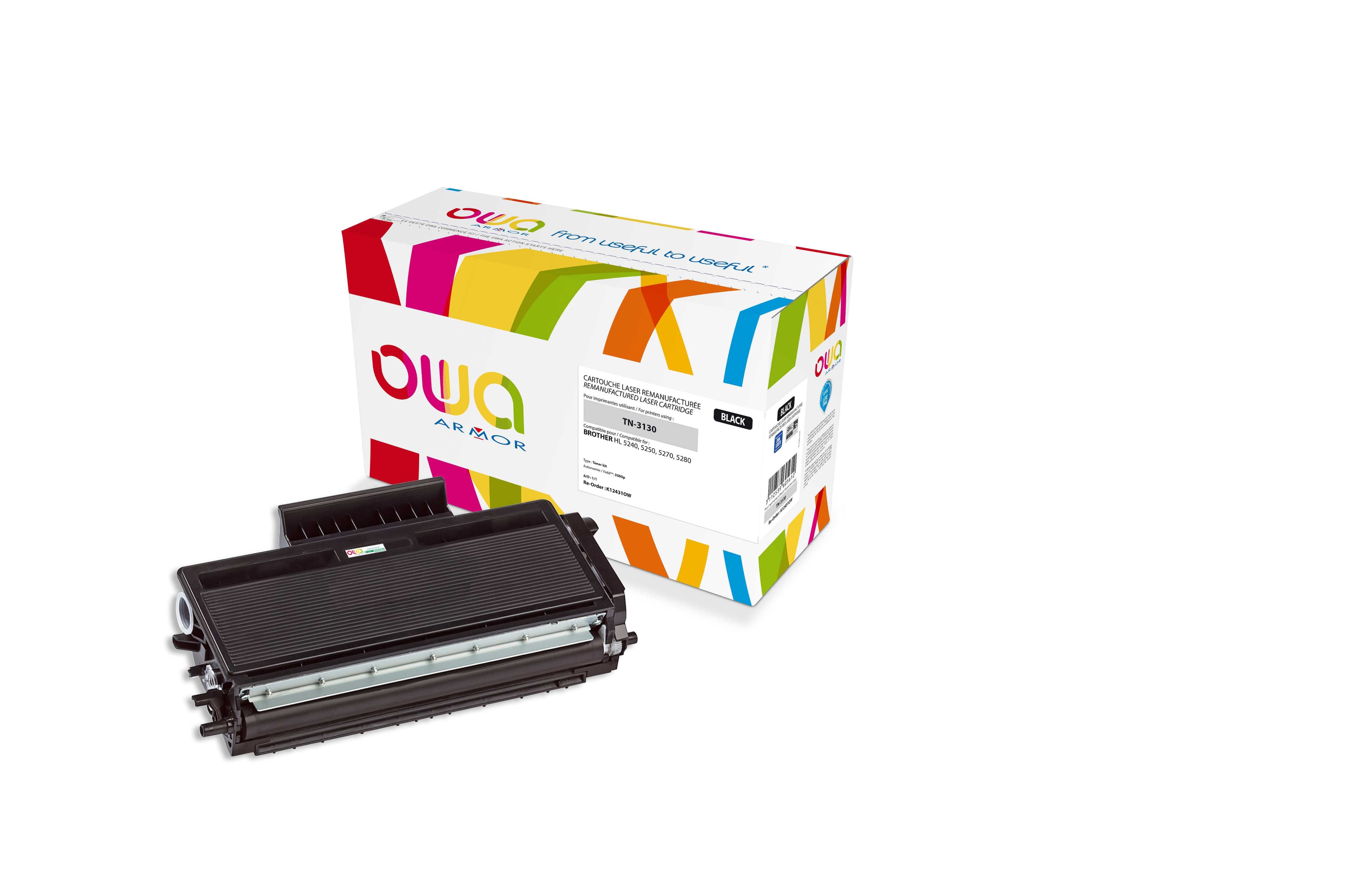 OWA Armor toner kompatibilní s Brother HL2030, TN-2000, 5000st, černá black