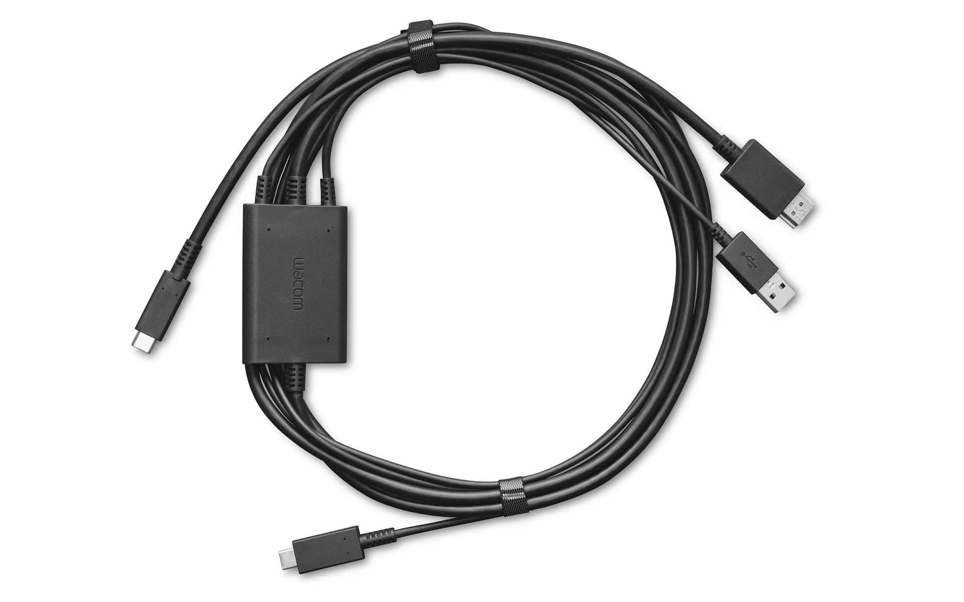 Wacom One 12 13T - 3 in 1 cable 2.0M