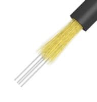 24vláken 9 125 optický kabel G.657A SM černý LSOH KDP DROP FTTx