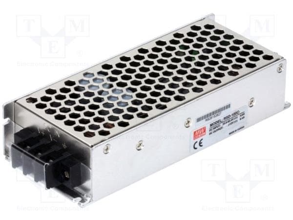 MEANWELL - RSD-100B-12 - Měnič DC DC uzavřený 100W z 16-31V na 12V
