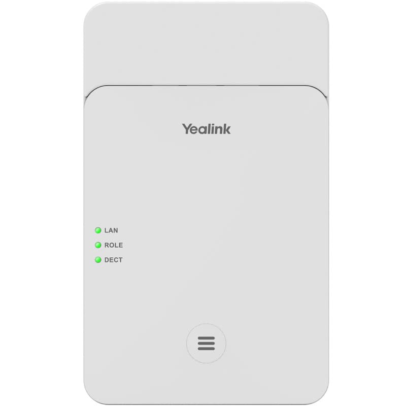 Yealink W75 DECT Mini Multi-Cell systém, 20 ruček, 20 simult.hovorů, 20 SIP, 3 základny