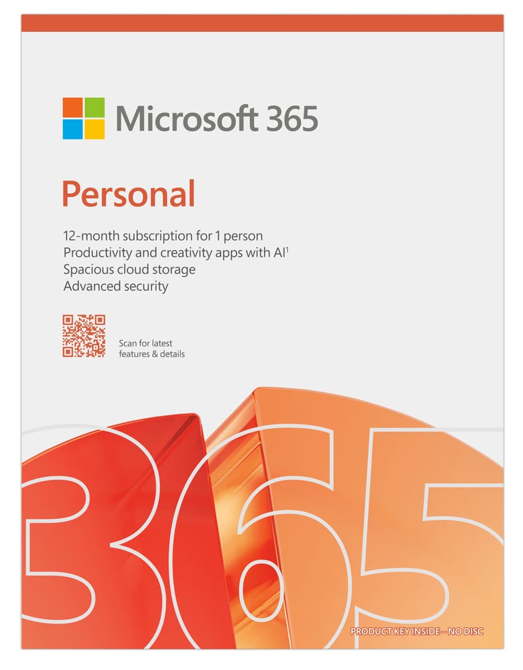 Microsoft 365 Personal FY25H2 Mac Win, 1rok, Eng