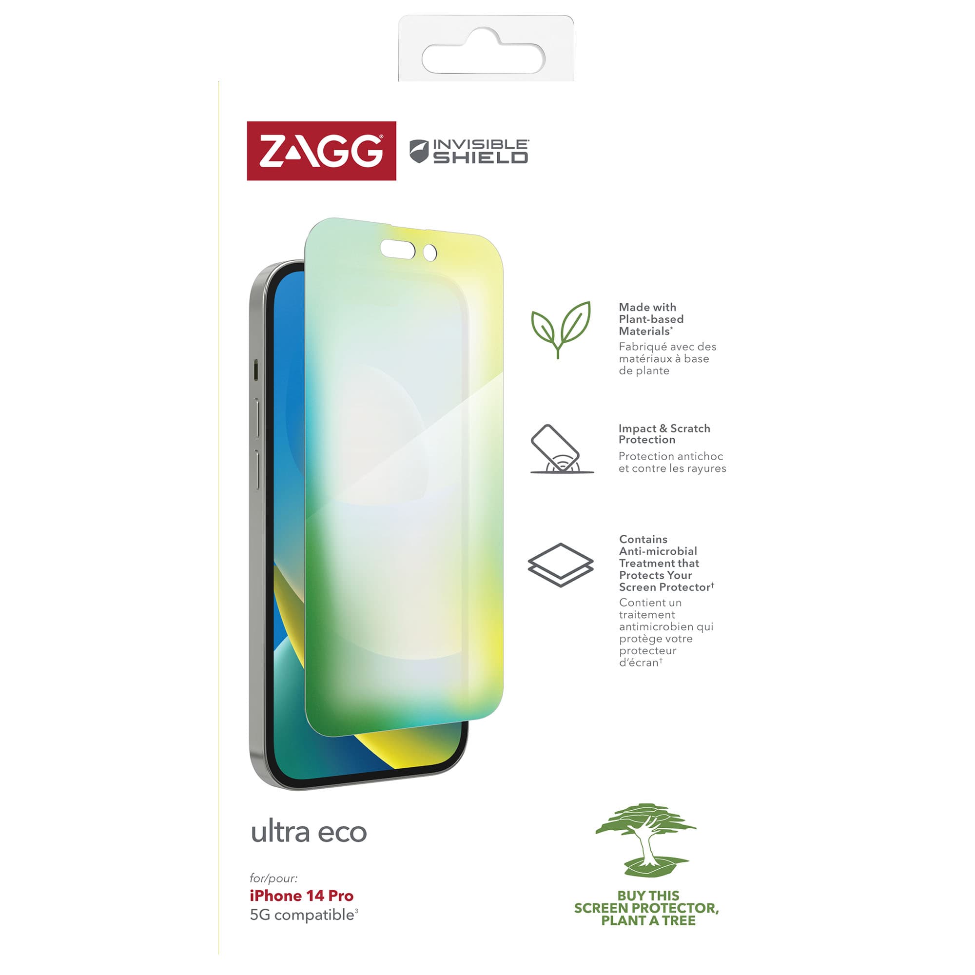 ZAGG Invisible Shield FM Ultra ECO fólie iPhone 14 Pro