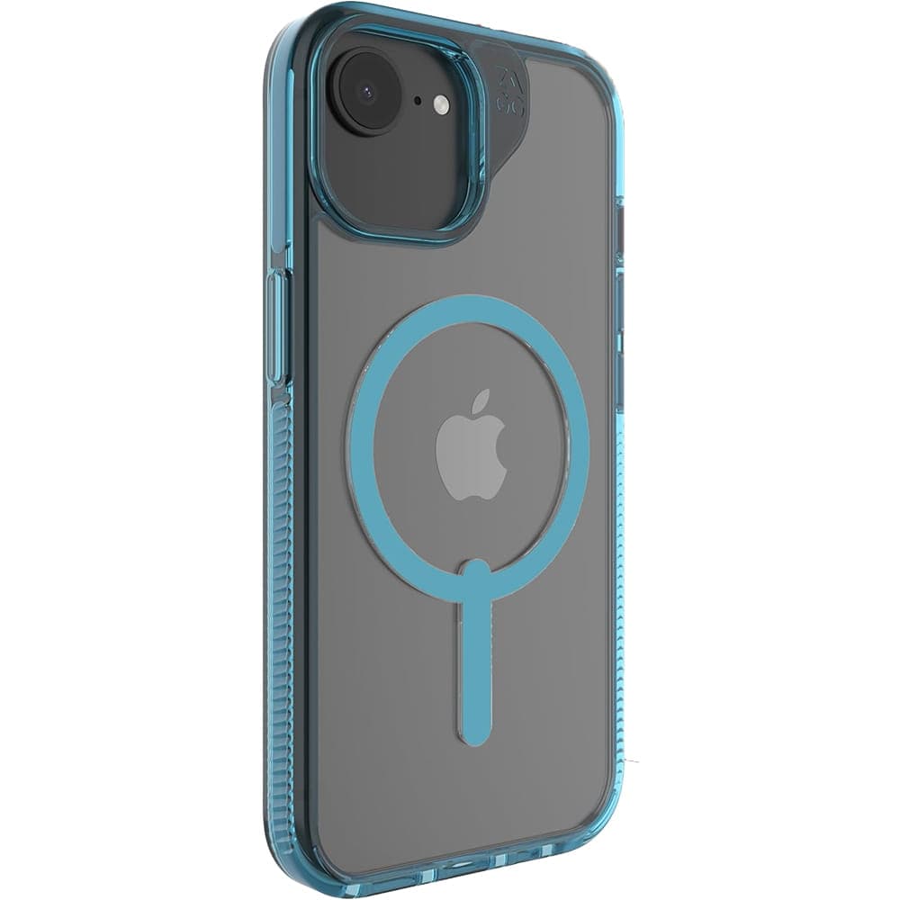 ZAGG kryt Santa Cruz Snap Apple 16e 15 14 13 Retro modrá