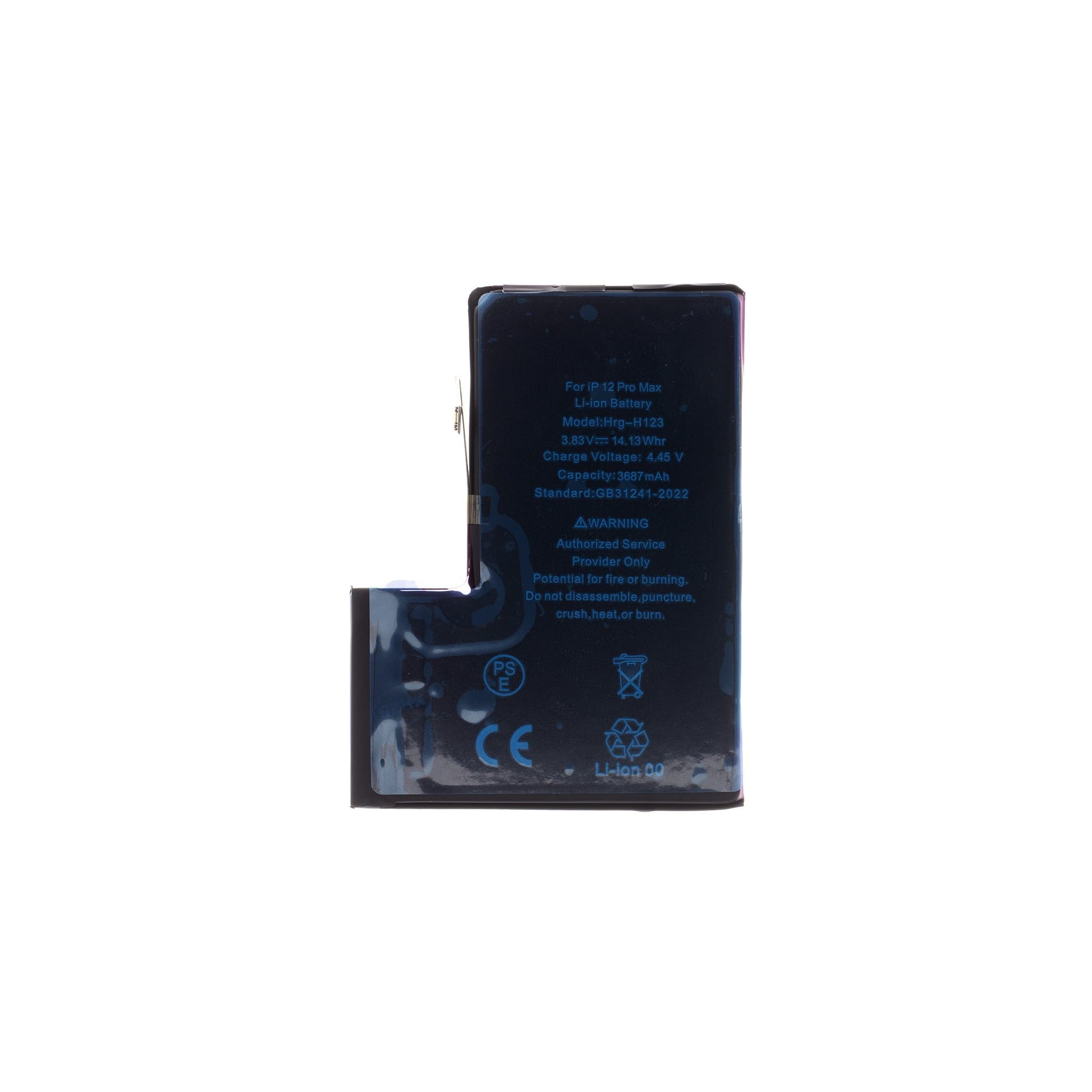 Baterie pro iPhone 12 Pro Max 3687mAh Li-Ion Resetted (Bulk)
