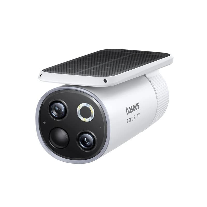 Baseus Venkovní kamera Security S1 Pro 3K (sada 2ks++centrální stanice) bílá