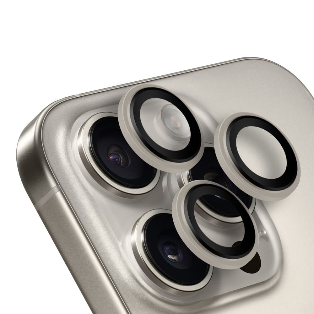 OBAL:ME Ochrana Čoček pro Apple iPhone 15 Pro 15 Pro Max Natural Titanium
