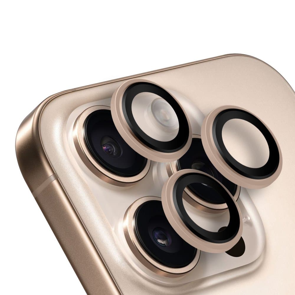 OBAL:ME Ochrana Čoček pro Apple iPhone 16 Pro 16 Pro Max Desert Titanium