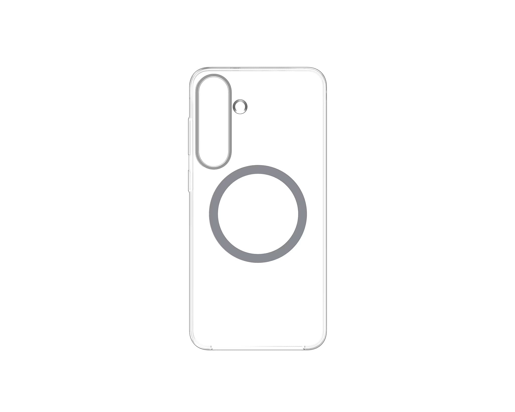 Samsung Průhledný kryt s magnetickým úchytem pro Galaxy S25+ Transparent