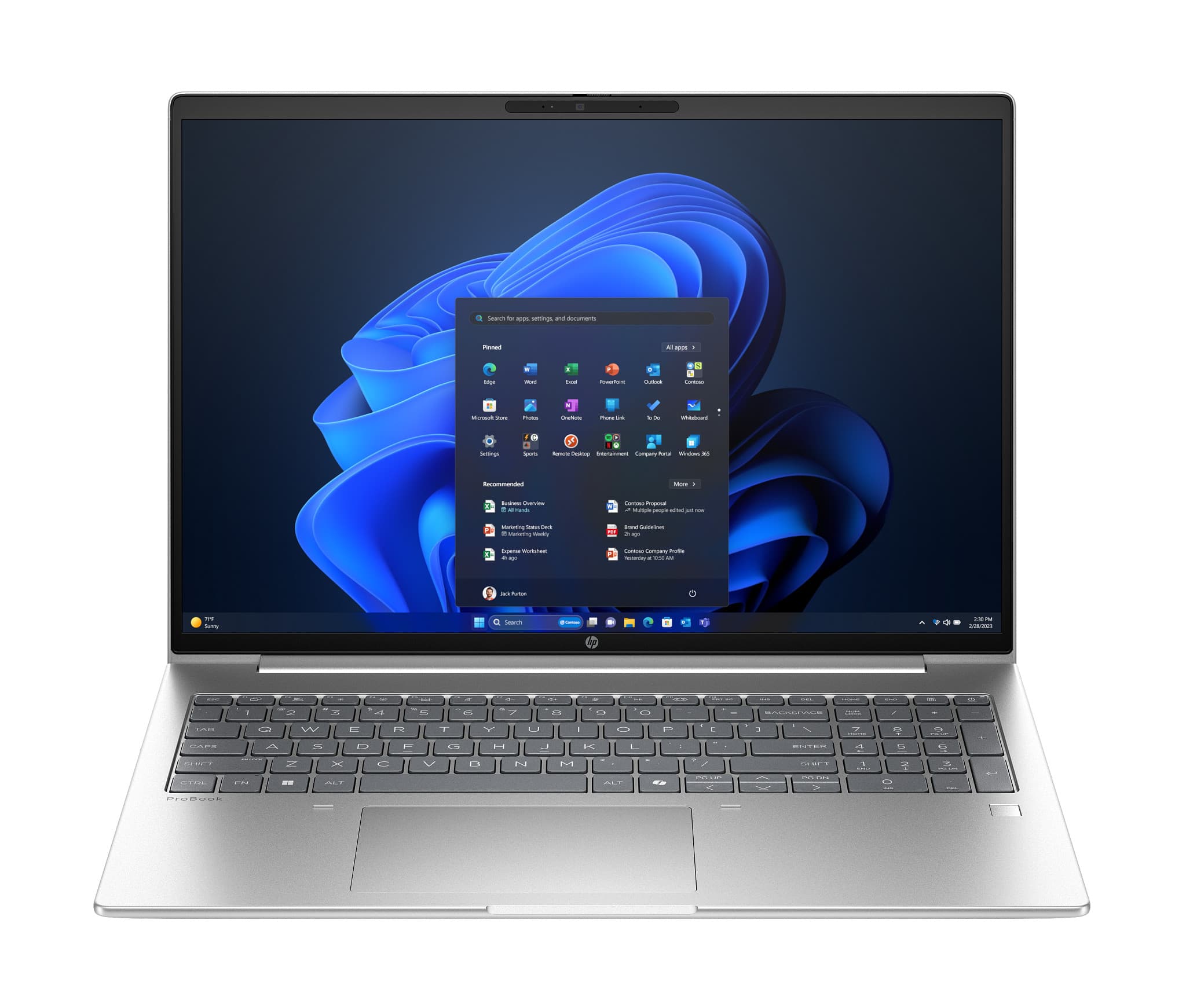 HP ProBook 4 G2a R5-230 16" WUXGA 16GB 512GB AMD int W11P EDU Silver 3R