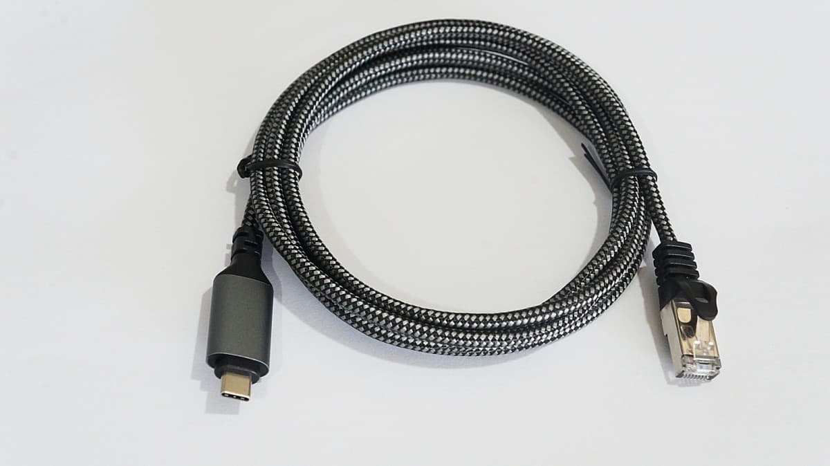 TB RJ-45 - USB C Kabel, 3 m